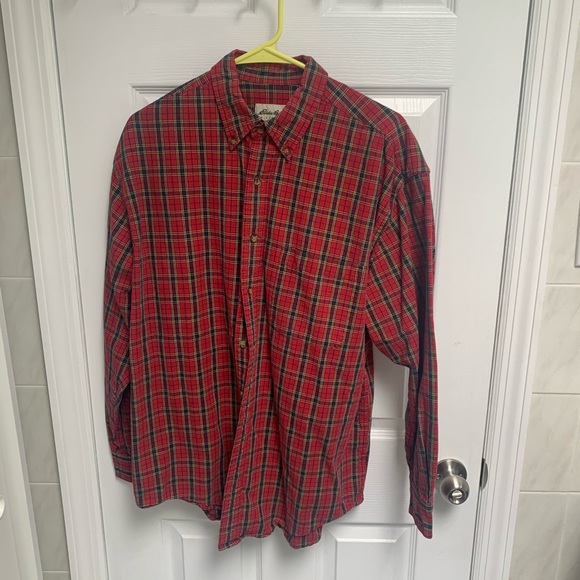 Eddie Bauer Flannel Oversized - Picture 2 of 5